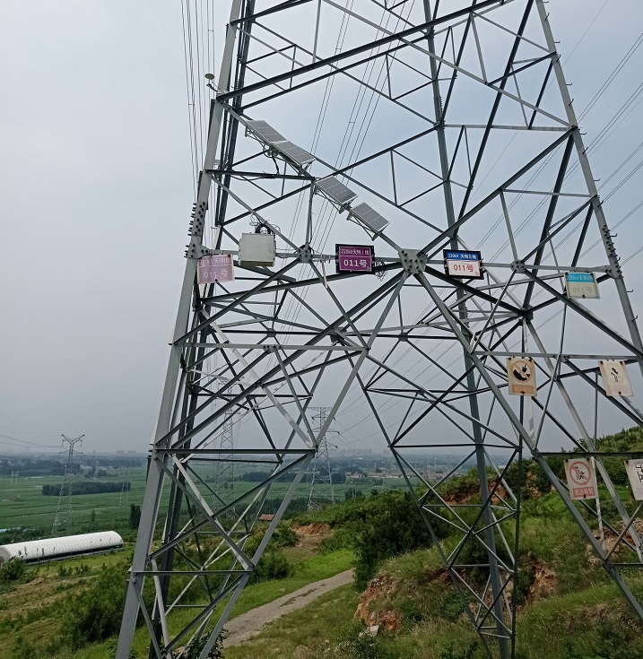 杆塔塔基北斗沉降监测系统